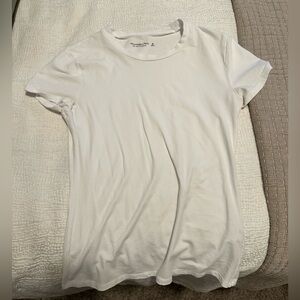 Abercrombie & Fitch Plain White Tee